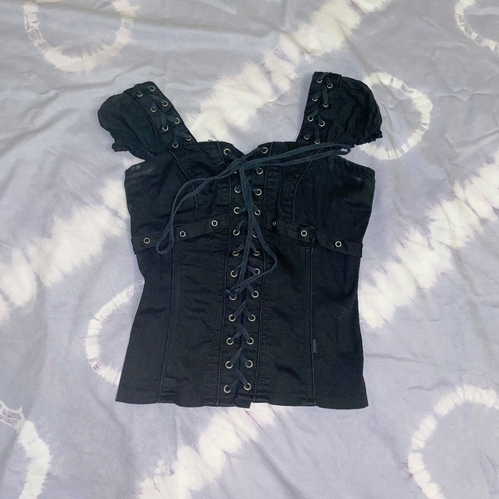 *TRADE SIZE* Tripp nyc Black Corset